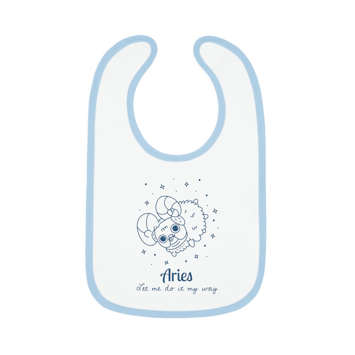 So Silly Astrology Dog | Baby Bib - Aries