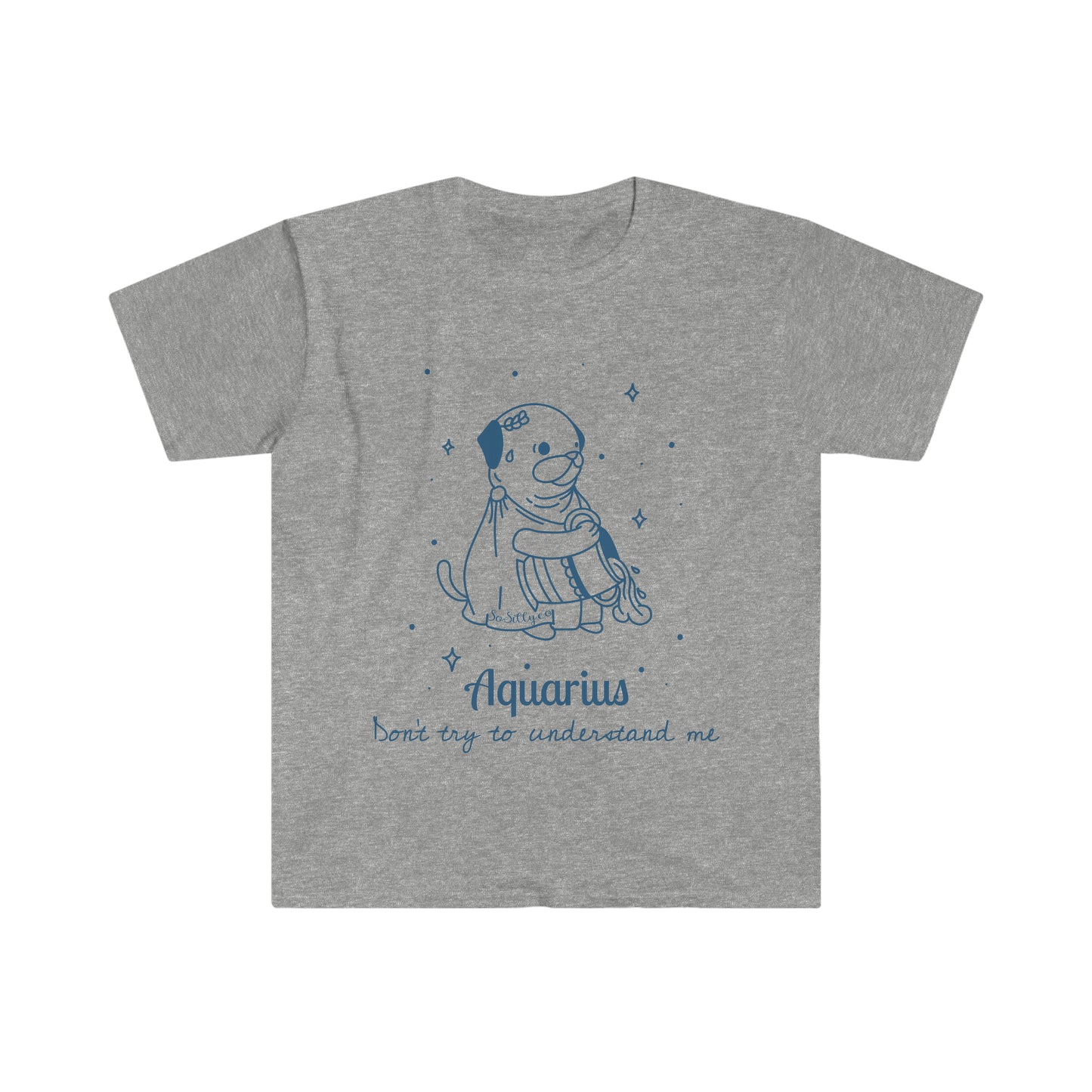 So Silly Astrology Dog | Unisex Tee - Aquarius