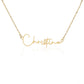 Custom Signature Name Necklace
