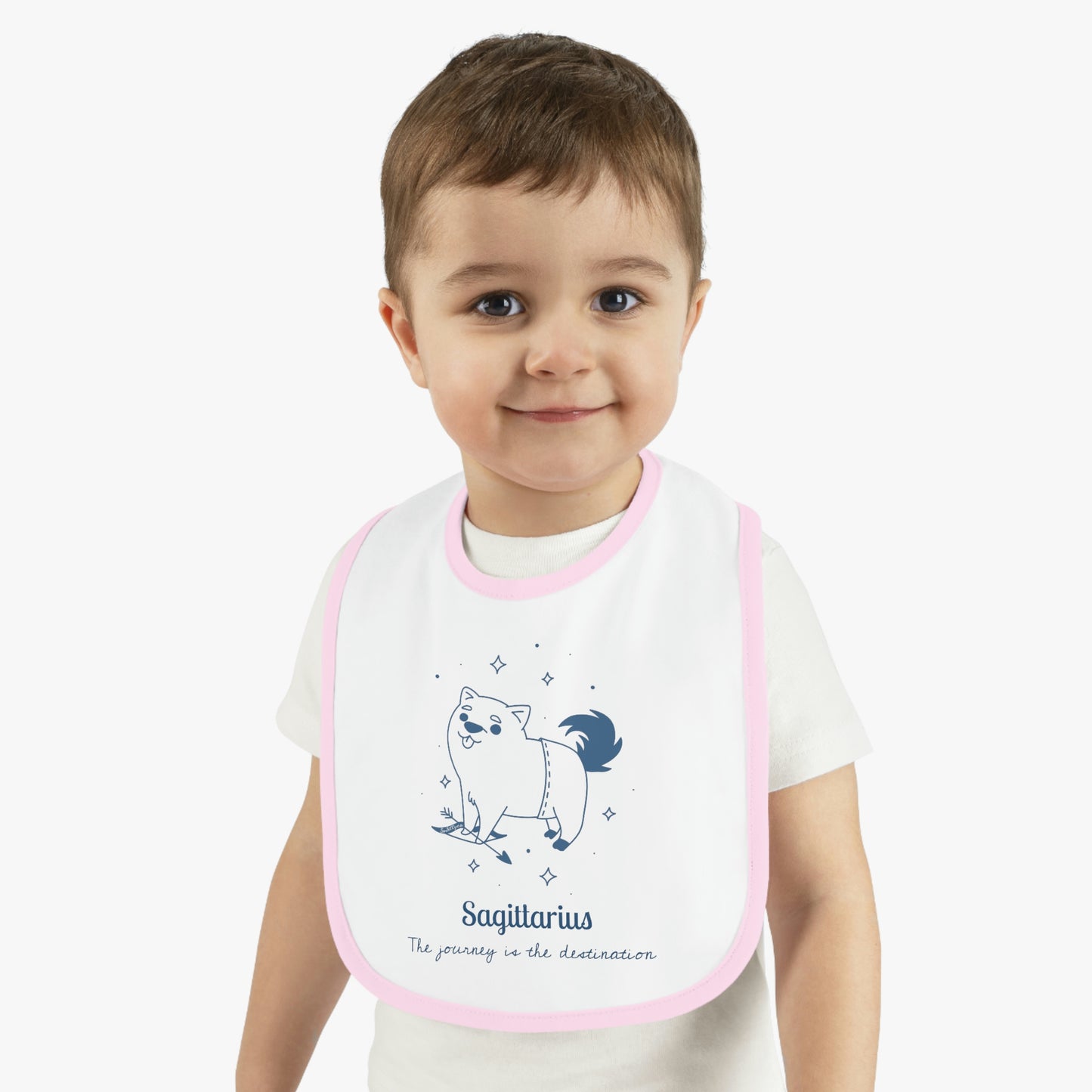 So Silly Astrology Dog | Baby Bib - Sagittarius