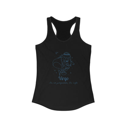 So Silly Astrology Dog | Women's Racerback Tank - Virgo