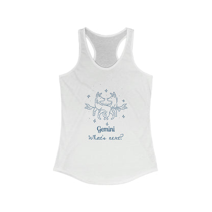 So Silly Astrology Dog | Women's Racerback Tank - Gemini