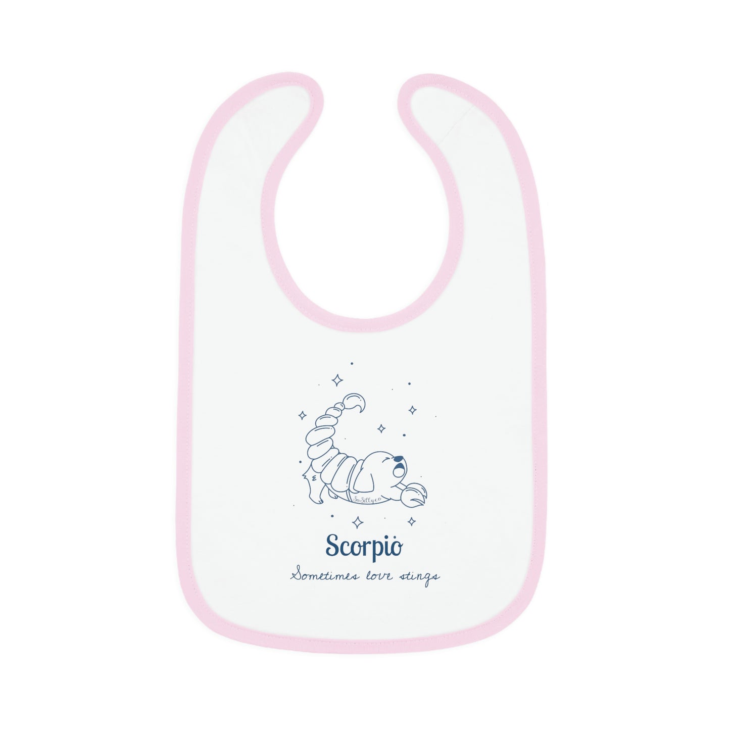 So Silly Astrology Dog | Baby Bib - Scorpio