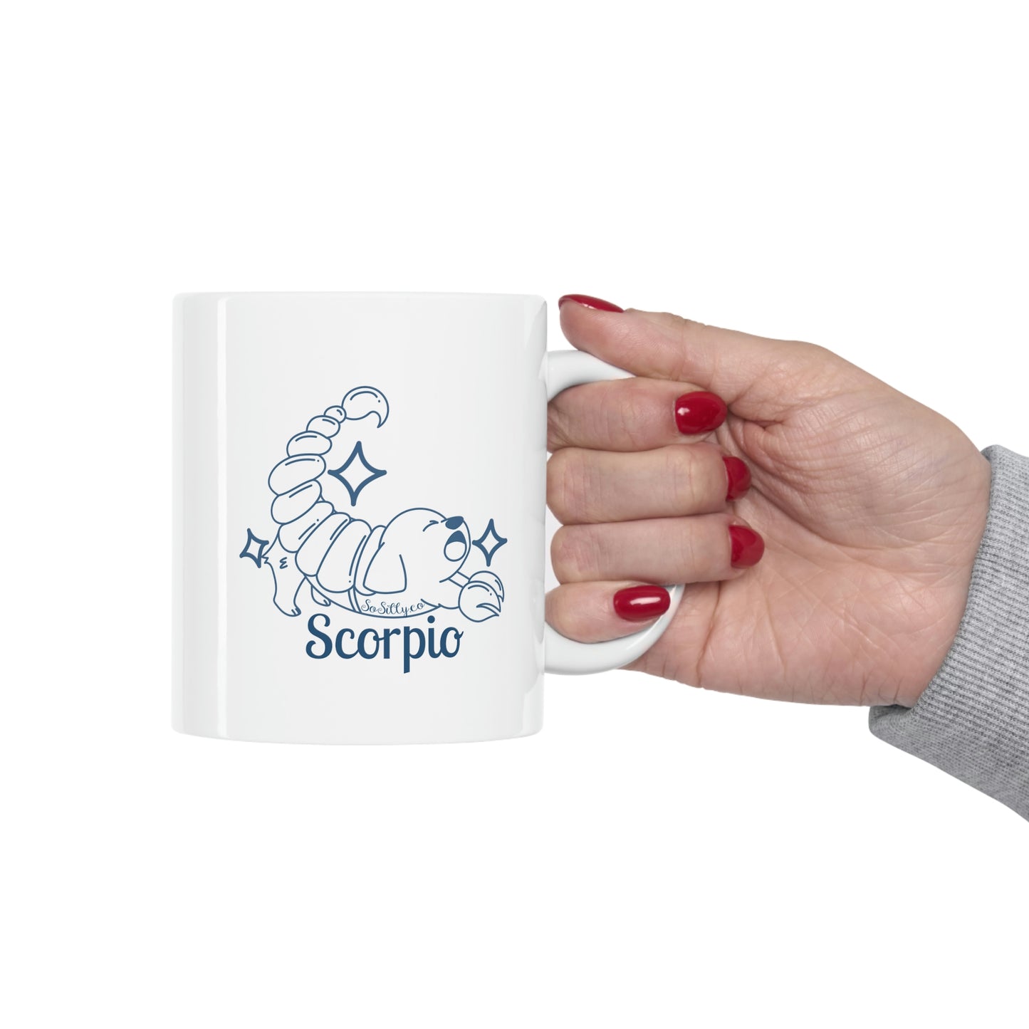 So Silly Astrology Dog | 11oz Ceramic Mug - Scorpio