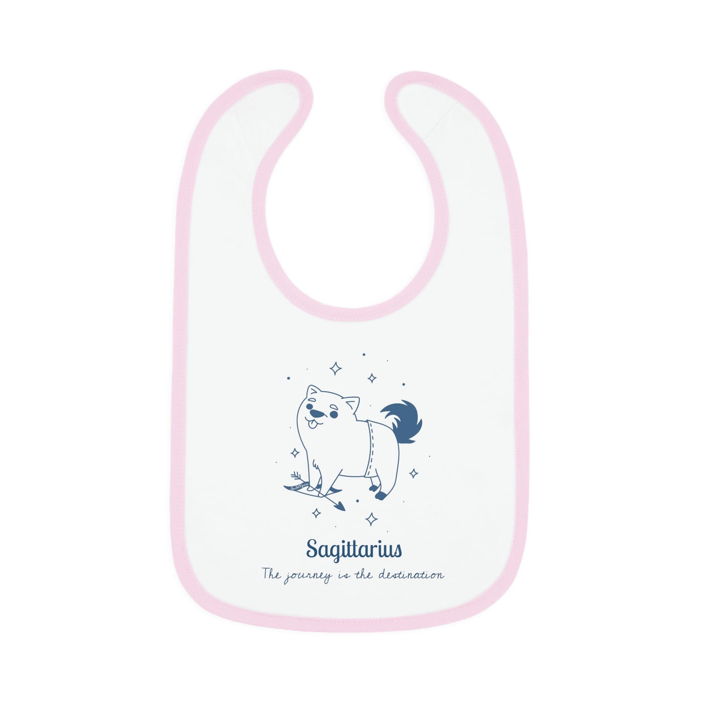 So Silly Astrology Dog | Baby Bib - Sagittarius