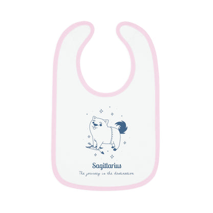 So Silly Astrology Dog | Baby Bib - Sagittarius