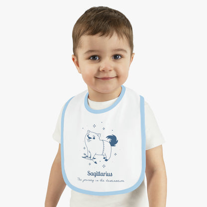 So Silly Astrology Dog | Baby Bib - Sagittarius