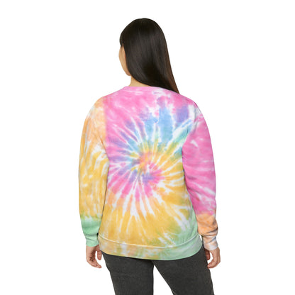 So Silly Astrology Dog | Unisex Tie-Dye Sweatshirt - Libra