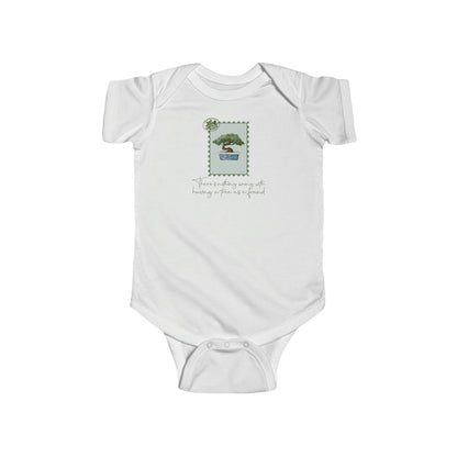 Bob Ross Quote Tree Friend Infant Fine Jersey Onesie