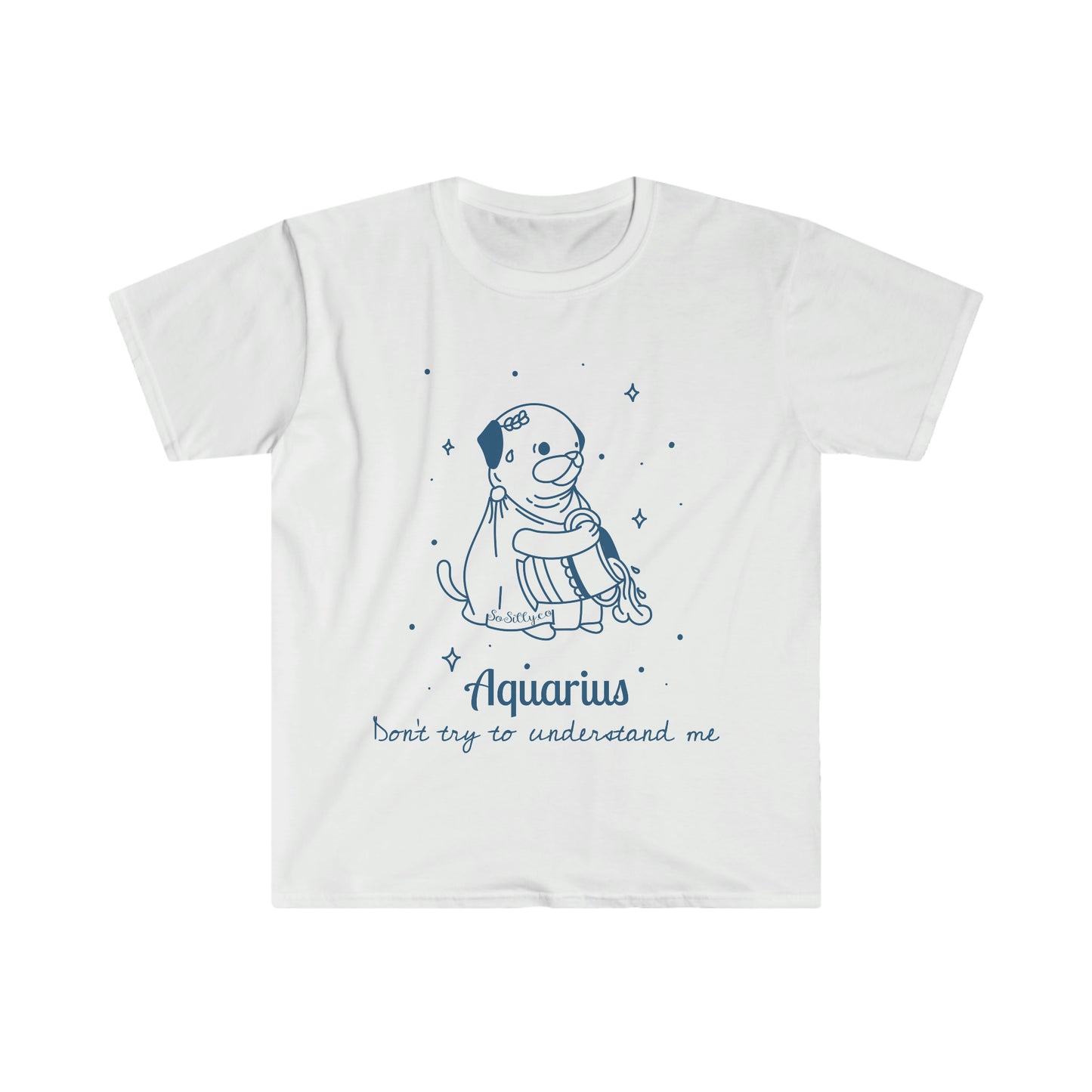 So Silly Astrology Dog | Unisex Tee - Aquarius