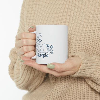 So Silly Astrology Dog | 11oz Ceramic Mug - Scorpio