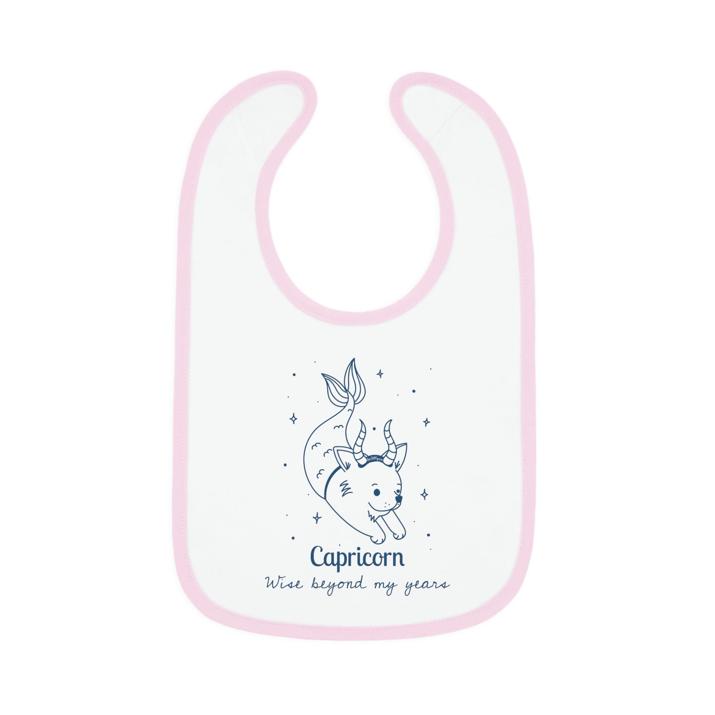 So Silly Astrology Dog | Baby Bib - Capricorn