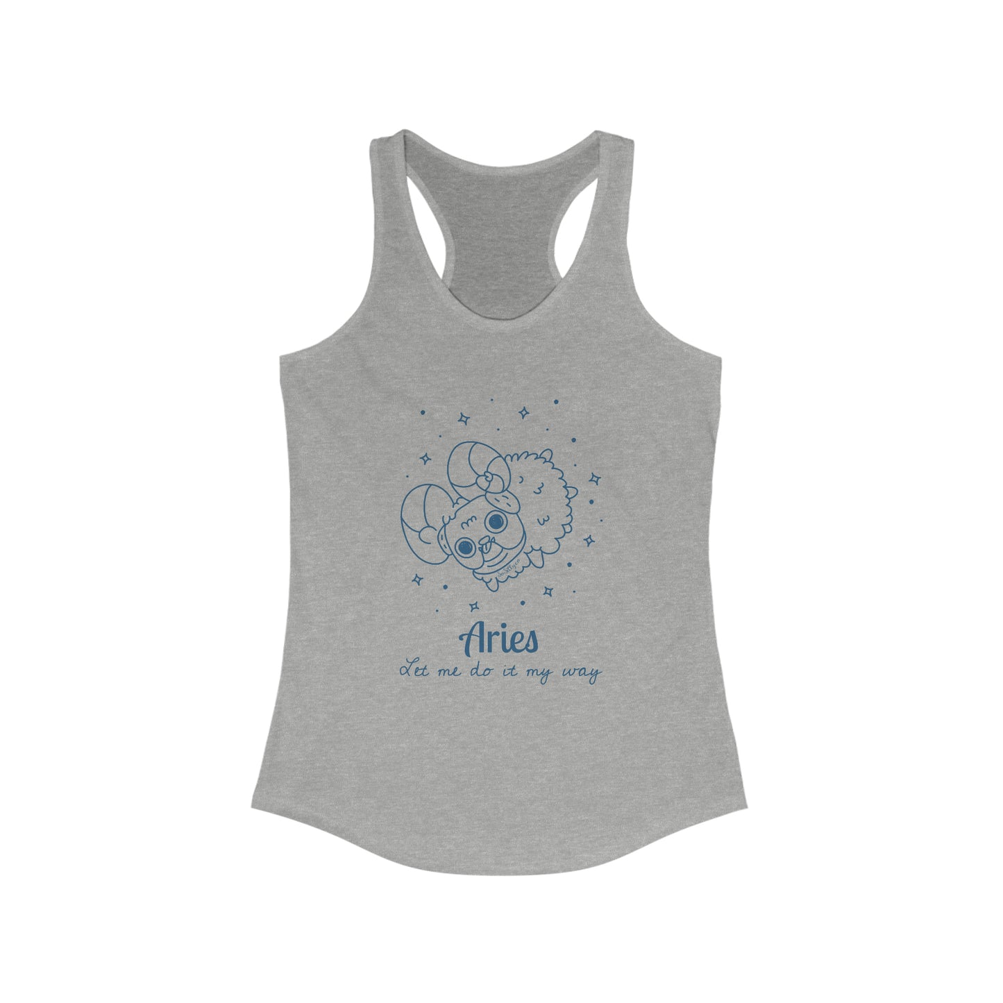 So Silly Astrology Dog | Women's Racerback Tank - Aries