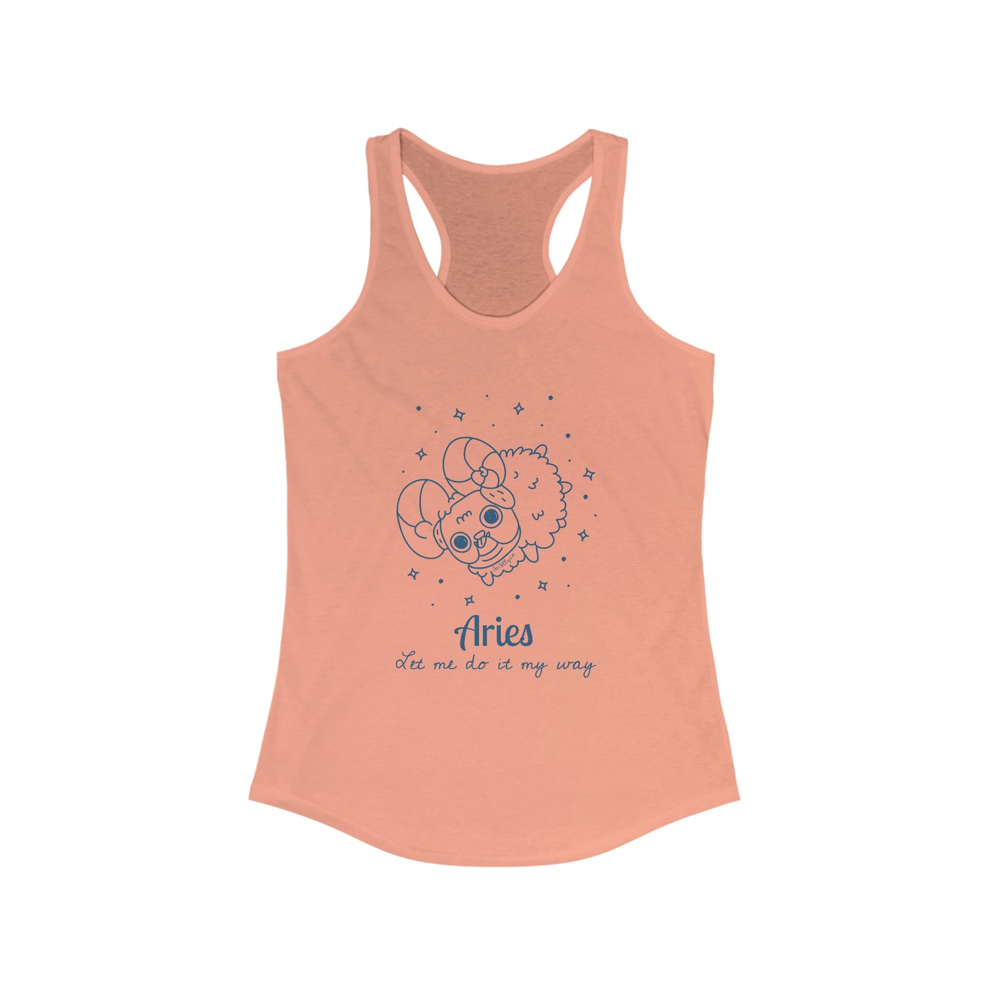 So Silly Astrology Dog | Women's Racerback Tank - Aries