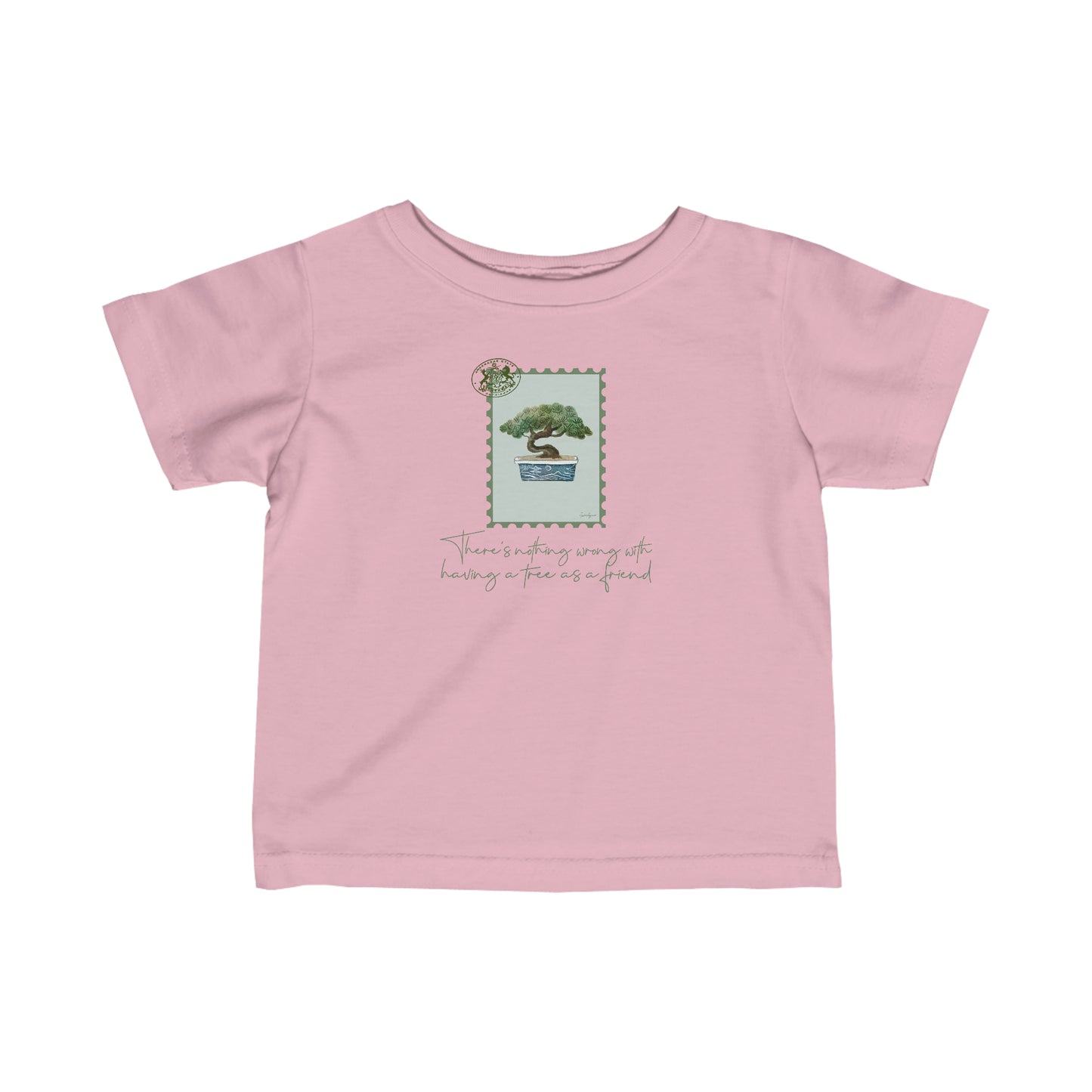 Bob Ross Quote Tree Friend Infant Fine Jersey Tee