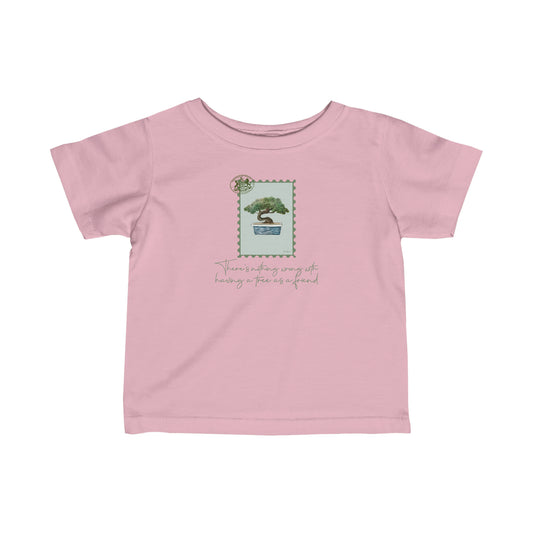 Bob Ross Quote Tree Friend Infant Fine Jersey Tee