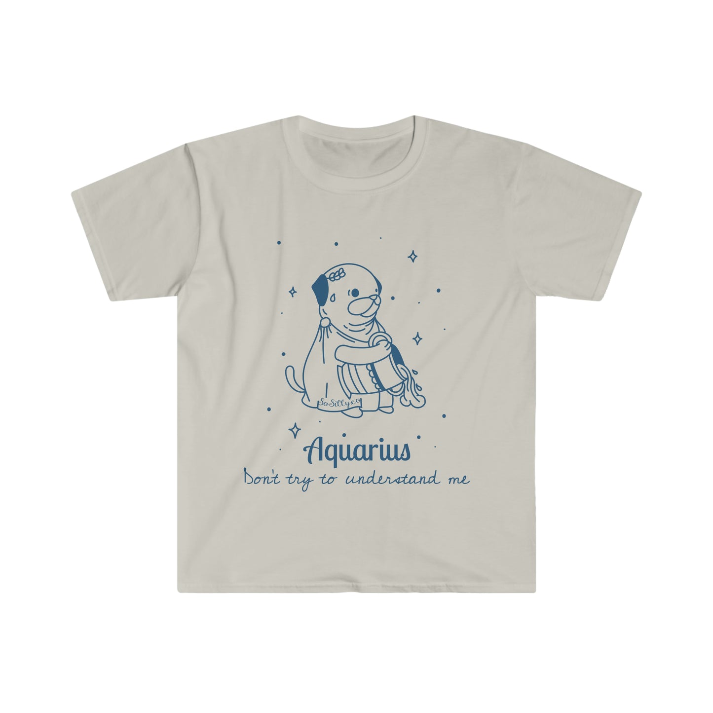 So Silly Astrology Dog | Unisex Tee - Aquarius