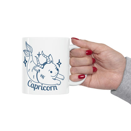 So Silly Astrology Dog | 11oz Ceramic Mug - Capricorn
