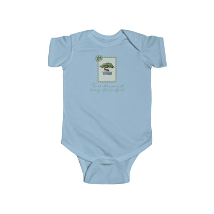 Bob Ross Quote Tree Friend Infant Fine Jersey Onesie